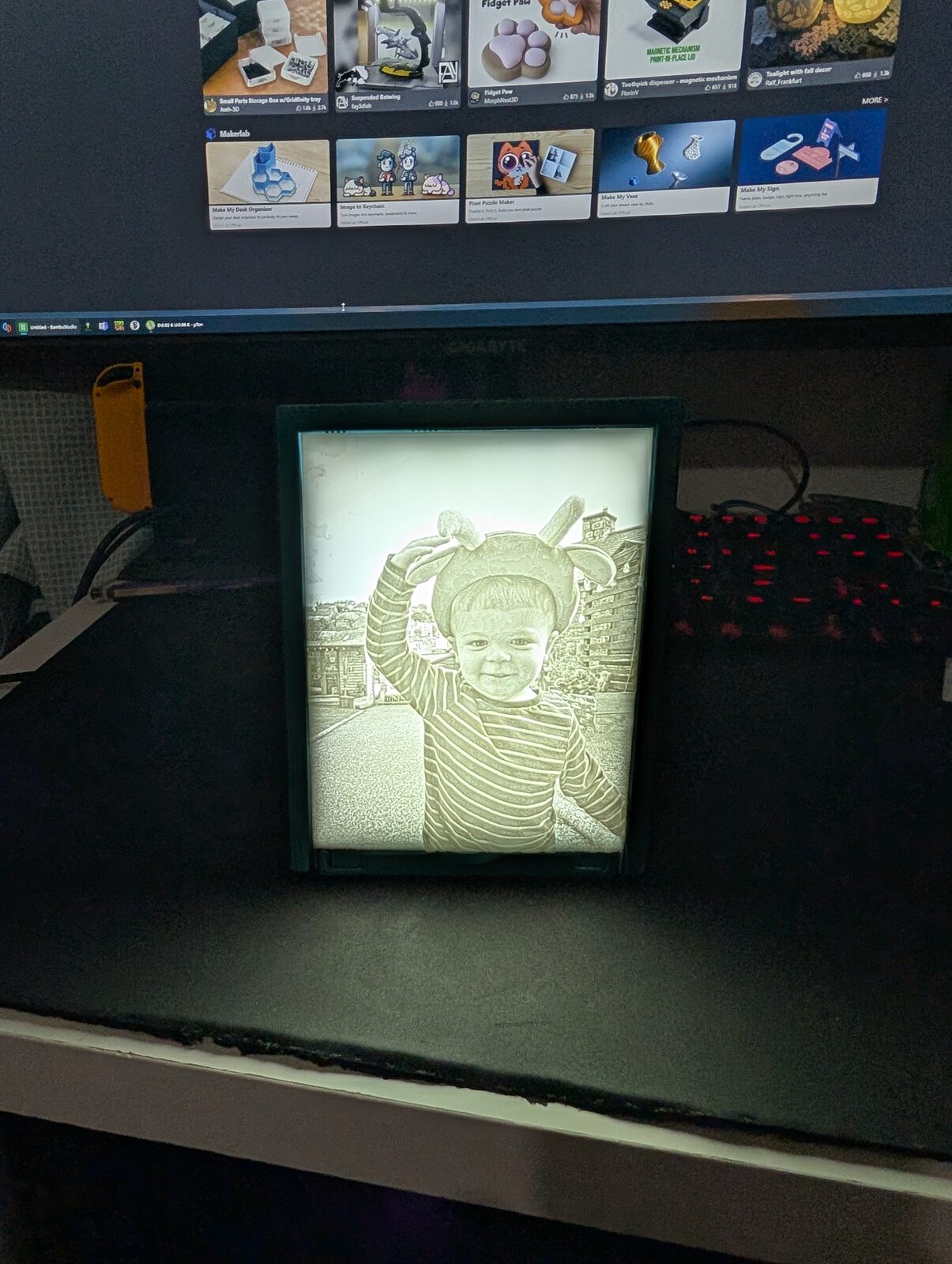 3D printed project by Halcyon 3D